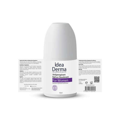 İdea Derma Roll-on Antiperspirant Deodorant 75 ml - Kadınlar İçin - 3