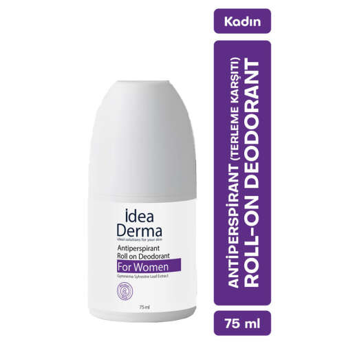 İdea Derma Roll-on Antiperspirant Deodorant 75 ml - Kadınlar İçin - İdea Derma