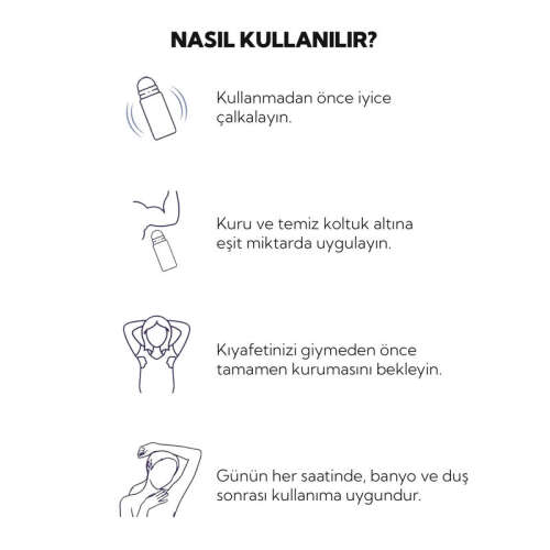 İdea Derma Roll-on Antiperspirant Deodorant 75 ml - Kadınlar İçin - 5