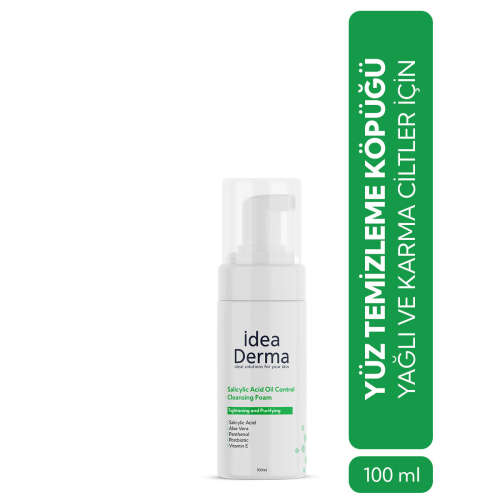 İdea Derma Salisilik Asit Yüz Yıkama Köpüğü 100 ml - 2