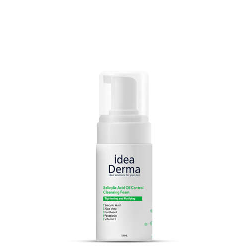 İdea Derma Salisilik Asit Yüz Yıkama Köpüğü 100 ml - İdea Derma