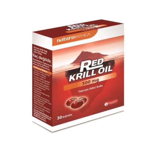 iHealth Red Krill Oil 500mg 30 Kapsül - 1