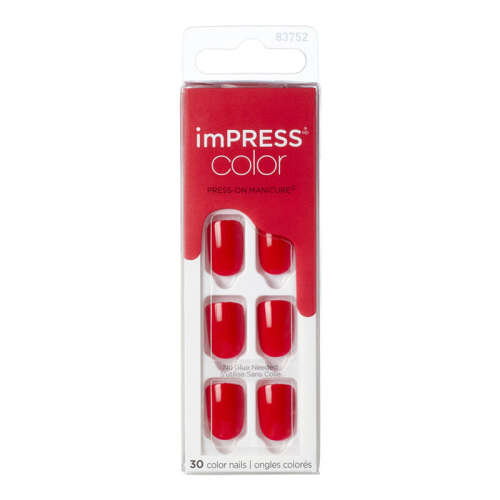 imPress Color Kendinden Yapışkanlı Takma Tırnak Kısa - 83752 - imPress