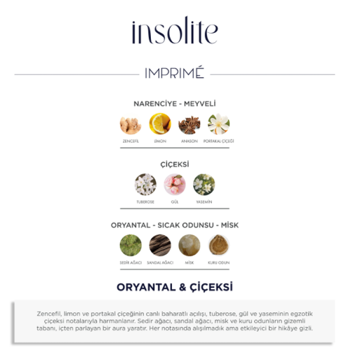 Imprime Insolite EDP Kadın Parfüm 50 ml - 3