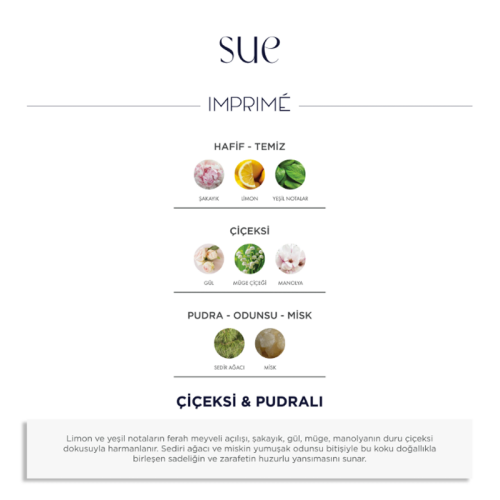 Imprime Sue EDP Kadın Parfüm 50 ml - 4
