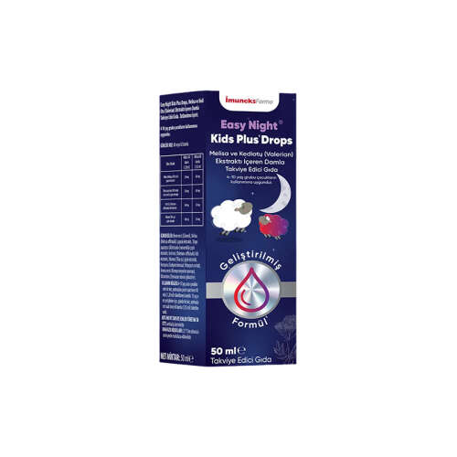 İmuneks Easy Night Kids Plus Drops Takviye Edici Gıda 50 ml - Imuneks