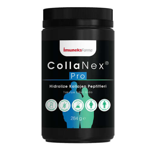 İmuneks Farma CollaNex Pro Hidrolize Kollajen Peptitleri Takviye Edici Gıda 284 g - Imuneks
