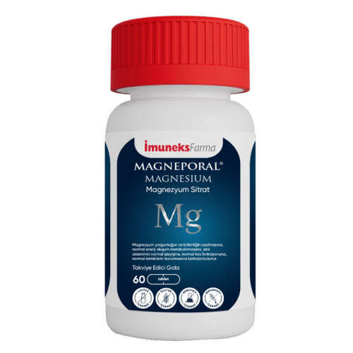 İmuneks Farma Magneporal Takviye Edici Gıda 60 Tablet - Imuneks