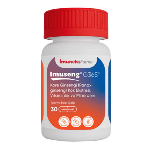 Imuneks Imuseng G365 Takviye Edici Gıda 30 Kapsül - Imuneks