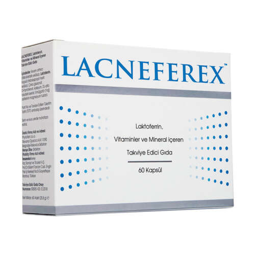 Imuneks Lacneferex Takviye Edici Gıda 60 Kapsül - Imuneks