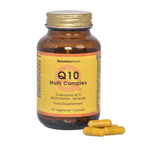 Imuneks Q10 Multi Complex Takviye Edici Gıda 60 Vejeteryan Tablet - Imuneks