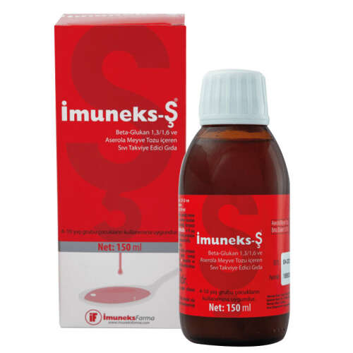 Imuneks Takviye Edici Gıda Şurup 150 ml - Imuneks