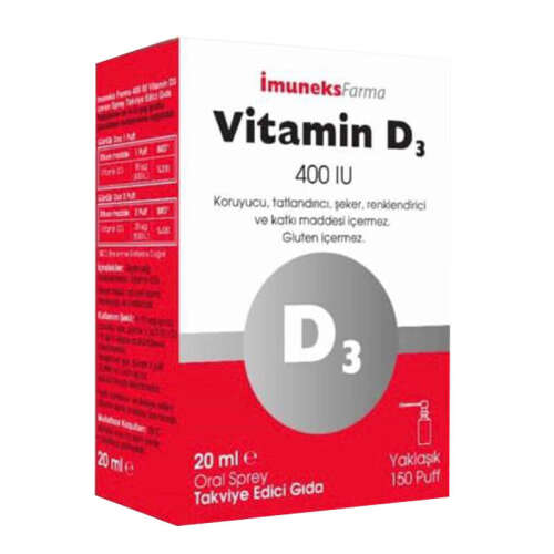 Imuneks Vitamin D3 400 IU 20 ml - Imuneks
