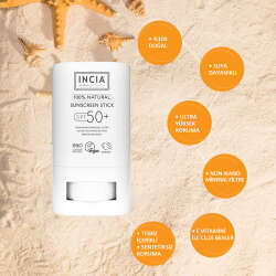 INCIA %100 Doğal Güneş Koruyucu Stick Spf 50 15 gr - 4