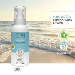 INCIA %100 Doğal Güneş Sonrası Bakım Losyonu 100 ml - 4