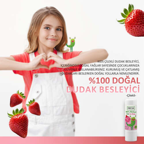 Incia %100 Doğal Kids Lip Balm 6 Gr - 2