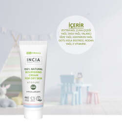 Incia %100 Natural Gel Cream For Dry Skin 60 ml - 5