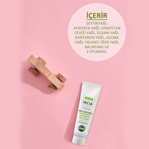INCIA Bebek Pişik Bakımı Krem Jel 60ml - 2