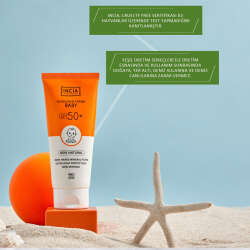 INCIA Bebekler İçin Doğal Güneş Kremi 50 SPF 50 ml - 3