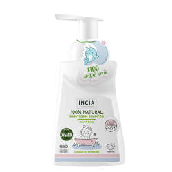Incia Bebekler İçin Doğal Köpük Şampuanı Saç ve Vücut İçin 200 ml - 1