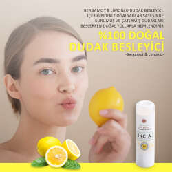 INCIA Bergamot & Limonlu Doğal Dudak Besleyici 6g - 5