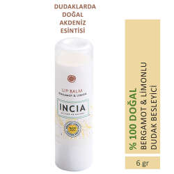 INCIA Bergamot & Limonlu Doğal Dudak Besleyici 6g - 2