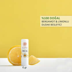 INCIA Bergamot & Limonlu Doğal Dudak Besleyici 6g - 3