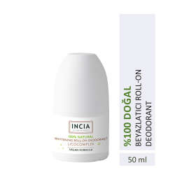 INCIA Beyazlatıcı Doğal Roll-On Deodorant 50 ml - 2