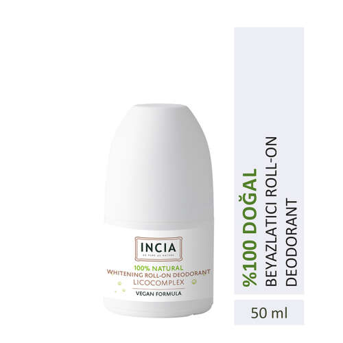 INCIA Beyazlatıcı Doğal Roll-On Deodorant 50 ml - 2