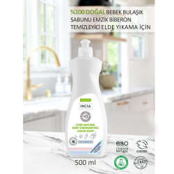 INCIA Doğal Bebek Bulaşık Sabunu 500 ml - 2