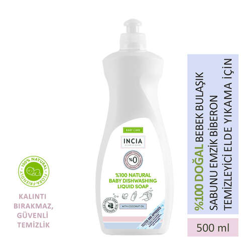 INCIA Doğal Bebek Bulaşık Sabunu 500 ml - 2