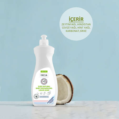INCIA Doğal Bebek Bulaşık Sabunu 500 ml - 5