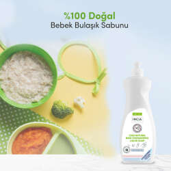 INCIA Doğal Bebek Bulaşık Sabunu 500 ml - 7
