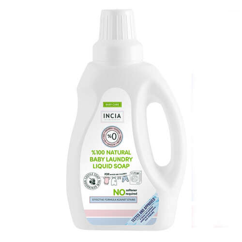 INCIA Doğal Bebek Çamaşır Makinesi Sabunu 750 ml - 2