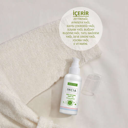 INCIA Doğal Bebek Yağı 110 ml - 4