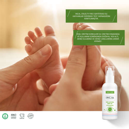 INCIA Doğal Bebek Yağı 110 ml - 5