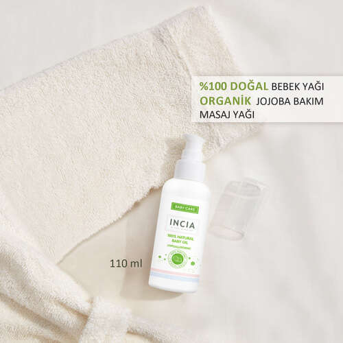 INCIA Doğal Bebek Yağı 110 ml - 3