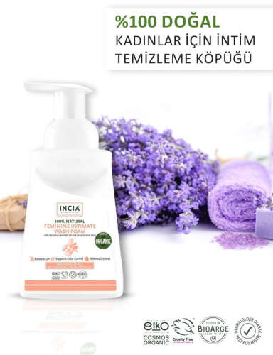 Incia Doğal İntim Yıkama Köpüğü 200 ml - 3
