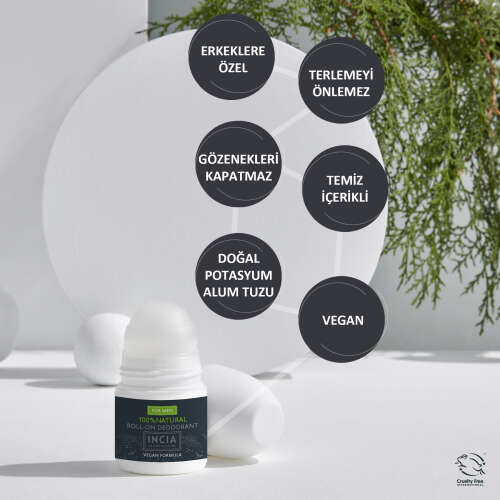 INCIA Doğal Roll-On Deodorant Set - 4