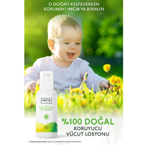 INCIA Koruyucu Vücut Losyonu 50 ml - 7