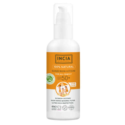 INCIA Doğal Tüm Aile için Güneş Losyonu Spf50+ 100 ml - 2
