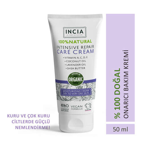 Incia Doğal Yoğun Bakım Kremi 50 ml - 2