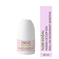 INCIA Hassas Ciltler İçin Doğal Roll-On Deodorant 50 ml - 2
