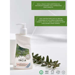 INCIA Hassas Ciltler İçin Zeytinyağlı Doğal Sıvı Sabun 250 ml - 3