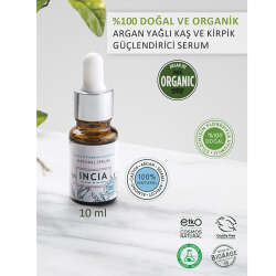 INCIA Kaş ve Kirpik Güçlendirici Doğal Serum 10 ml - 8