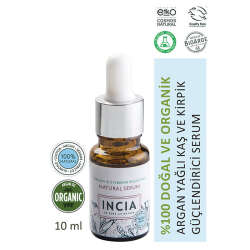 INCIA Kaş ve Kirpik Güçlendirici Doğal Serum 10 ml - 3