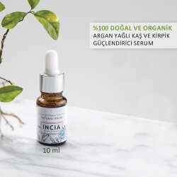 INCIA Kaş ve Kirpik Güçlendirici Doğal Serum 10 ml - 9