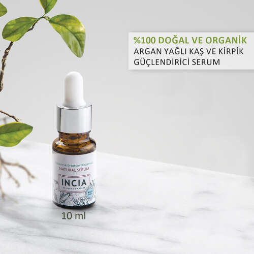 INCIA Kaş ve Kirpik Güçlendirici Doğal Serum 10 ml - 9