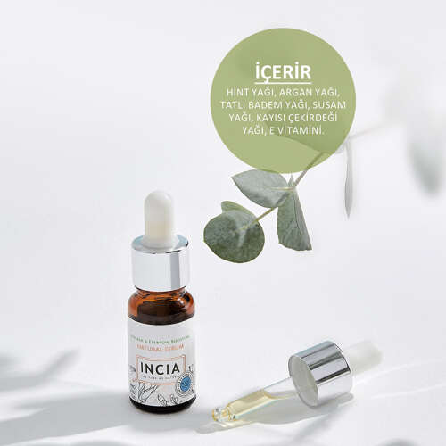 INCIA Kaş ve Kirpik Güçlendirici Doğal Serum 10 ml - 10