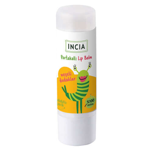 INCIA Kids Portakallı Doğal Dudak Besleyici 6g - INCIA